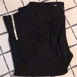 Tangerine crop pants